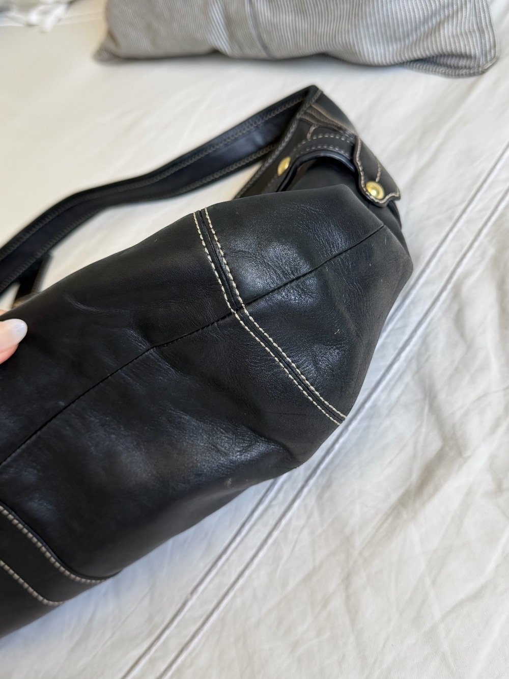 Vintage Coach Horsebit Buckle Ergo hobo shoulder bag - Picture 6 of 10